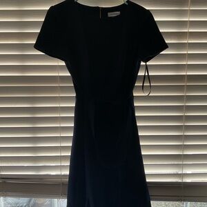 Lou & Grey Classic Black Midi Dress